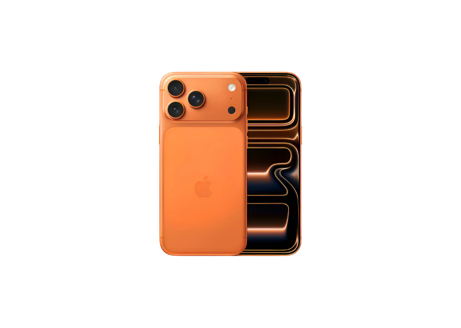 iPhone 17 Pro Laranja-Cósmico 128GB Bateria 100%